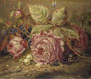 Pierre-Auguste Renoir Roses oil painting on canvas